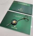 Authentic Rolex Datejust Booklet English   Rolex Green Tag   Card Holder