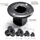 Low Profile Impact Socket Adapter Set  Drive Reducing Ratchet Adapter Set