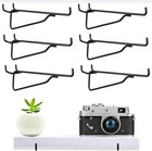 8pack 6inch Black Metal Pegboard Hooks Heavy Duty Pegboard Accessories  Pegbo   