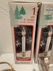 Noma 3 Indoor Lighted Candles W Brass Base  9 