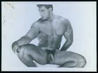 I27 Male Full Nude Beefcake Gay Original Vintage Old 1960s Gelatin Silver Photo