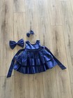 Baby Girls Princess Dress Sash Birthday Wedding Party Tulle Ball Gown Dresses