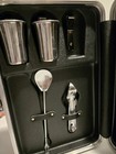 Platt Mid Century Vintage Portable Cocktail  Mixing Travel Bar Case