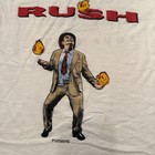 Vintage Original Rush Hold Your Fire Tour 87-88 Concert T-shirt 