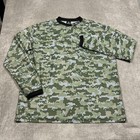 Hecs Shirt Mens Size 2xl Camo Digital Stealthscreen Lightweight Hunting
