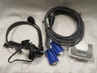 New Iogear Gcs632u 2 Port Vga Usb Compact Kvm Switch  Uniden Audio Headset