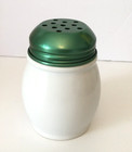 Kraft Ceramic 100  Grated Parmesan Cheese Green Metal Lid 3 75 Inch