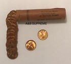  1  Lincoln Wheat Red Cent Penny From Obw Roll Estate Choice-gem Bu Uncirculated