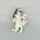 Schleich Husky Puppy On Back Playful 2007 Retired Dog Figure 16374