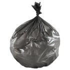 Inteplast S243306k High-density Can Liner  24 X 33  16gal  6mic  Black  50 roll 