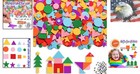 Versatile 1500pcs Foam Craft Stickers - Igniting Young Imaginations With Colors