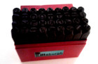 Pittsburgh Stamping Set Letter Number Punch Steel 1 4  A-z  0-9 Metal Die Tool