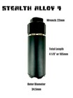 Veilstrike 4  Bronze 1 2 x28 Muzzle Brake Extension Tube For Gbb