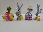 Vintage Easter Looney Tunes Pvc Set Warner Bros 1999  Marvin Martian Bug Bunny