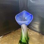 Jack In The Pulpit Calla Lily Vase Retro Art Deco Mid Century Modern Vintage
