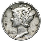 90  Silver Mercury Dime Coin  50 Roll  Avg Circ 