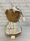 Vtg 1985 Fisher-price Teddy Beddy Bear Bedtime Plush Sleepy Pajama 10   Korea