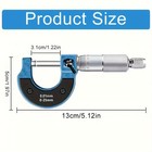Micrometer Caliper - 0-25mm  0 01mm Precision For Accurate Measurement