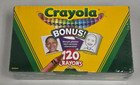 New Crayola 120 Crayons Box Assorted  and Repeated  Colors 52-6920 52-6920-0-209
