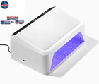 72w Uv Led Nail Lamp 66 Beads Hand Pillow Mirror Base Auto Sensor Gel Dryer