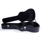 41  Folk Guitar Hardshell Carrying Case Acoustic Guitars Microgroove Flat Black