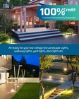 Dewenwils 150w Landscape Lighting Transformer  Photocell   Timer  12v 15v Ac