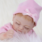 Silicone Reborn Baby Doll     10-inch Realistic Newborn Baby Girl  Lifelike Vinyl 