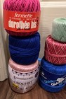Lot Of 12 Spools Crochet Thread Grandma   s Best Dorothy Bis Etc