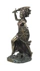 Bronzed Finish Obba Orisha Of Marriage And Transformation Statue