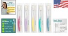Extra Soft Toothbrushes For Sensitive Teeth  5-pack - Gentle Care Solution