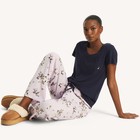 Nautica Floral Pajama Set Grape Size Xs