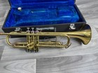 Unbranded Trumpet - Stencil - Bundle Case Mouthpiece 7c - As Is For Parts