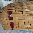 Longaberger 2006 Large Crock Basket Vintage  Signed  Euc