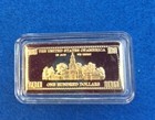 5 Gram 100 Millls Gold  100  Bullion Bars  999 Fine 24k Bullion