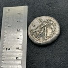 Ancient Roman Large Silver Coated Eagle Coin