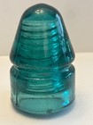 Cd 133 Dec  19  1871 Bullet Style Insulator Dark Blue Aqua