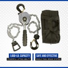 Strongway Mini Lever Chain Hoist  1650-lb  Capacity  5ft  Lift  Model 
