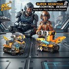 5-in-1 Stem Robot Building Kit For Kids 6-12  App   Remote Control Dinosaur Tank