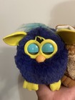 Furby Lot Of 2  Blue Untested And Brown Is Missing Eyelash But Works W  Tag