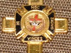 Vintage Templar Masonic 1983 Past Commander In Hoc Signo Vinces Red Cross