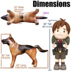 Jet Creations Inflatable German Shepherd 43      Police K9 Dog  Halloween Party