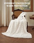 Electric Heated Throw Blanket Warming With 10hrs Timer Auto-off Etl Certified