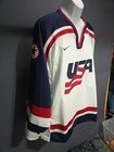 Team Usa Vintage 2002 Nike Iihf Replica Hockey Jersey Size Xl New With Tags