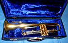 Vintage 1950  York Trumpet  Original Case And Vintage Mouthpiece