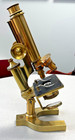 Bausch And Lomb Antique Brass Microscope   47284  Circa 1903