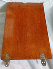 Antique Treadle Sewing Machine Wood Lid Top 14  X 20 1 8 
