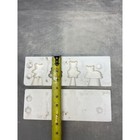 Vintage Gare Inc 1987 Ceramic Slip Casting Mold 1233 Mini Animals