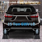 5 Ton Heavy Duty Car Ramps For Oil Changes 6 7  High Lift Service Ramp Set Of 2