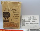 1949 Nu-flex Rug-a-day Braiding Kit 7 Cloth Folders  Lacer   Instructions