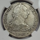 1783 Mexico 8 Reales Ngc Au Details El Cazador Shipwreck Genuine  t955